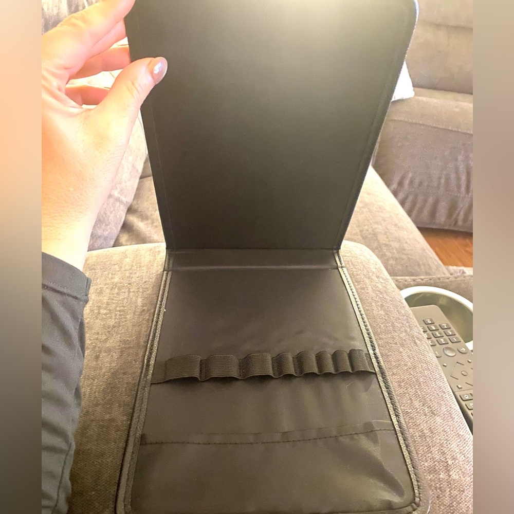 Sephora Leather Cosmetic Brush Storage Travel Case NEW - Picture 5 of 5